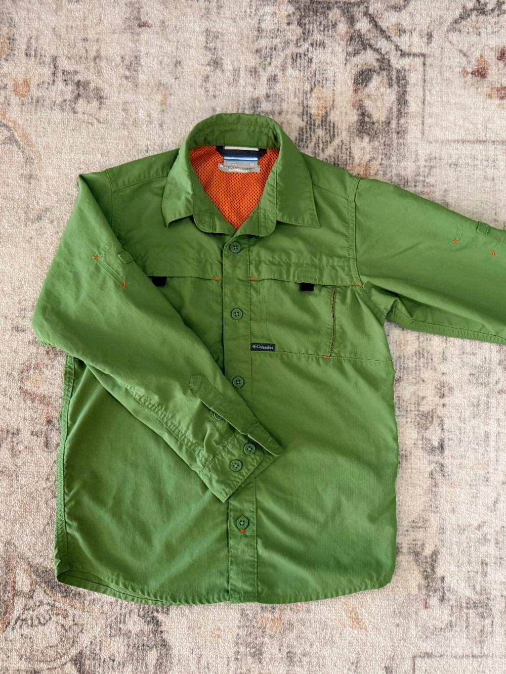 Boy’s Columbia ‘Bahamas’ - Long Sleeve Button-Up Outdoors Shirt